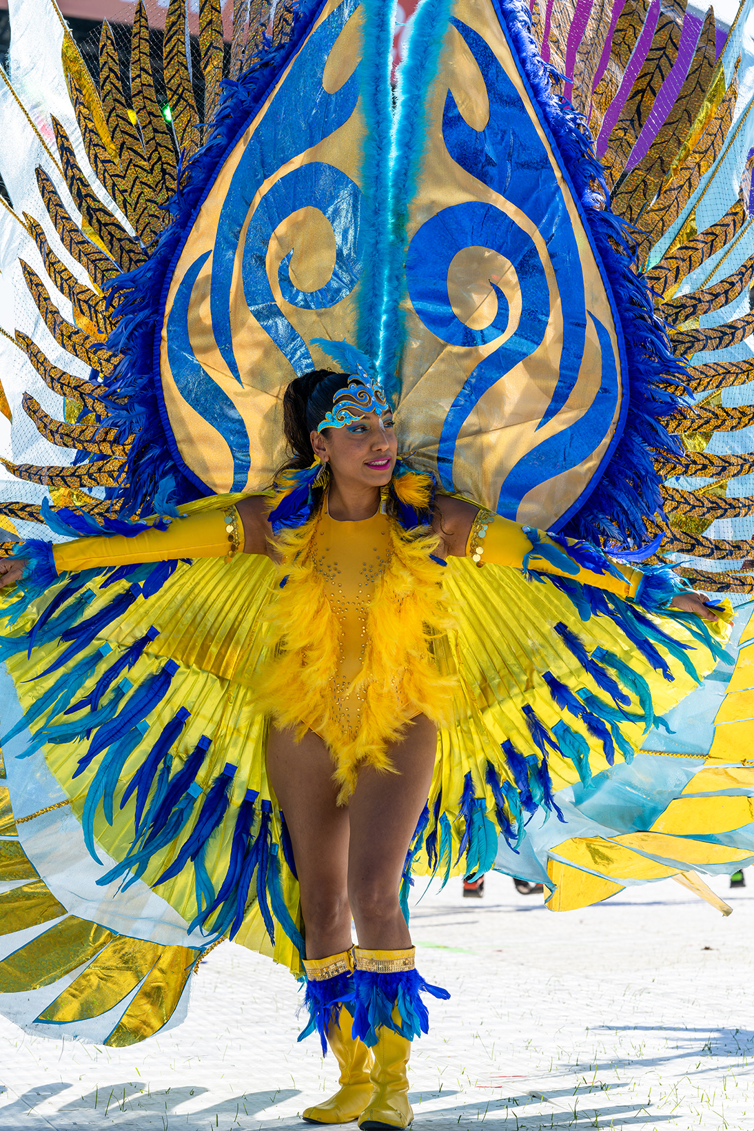 Girl with Feathers